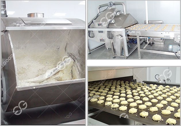 линия по производству печенья cookie